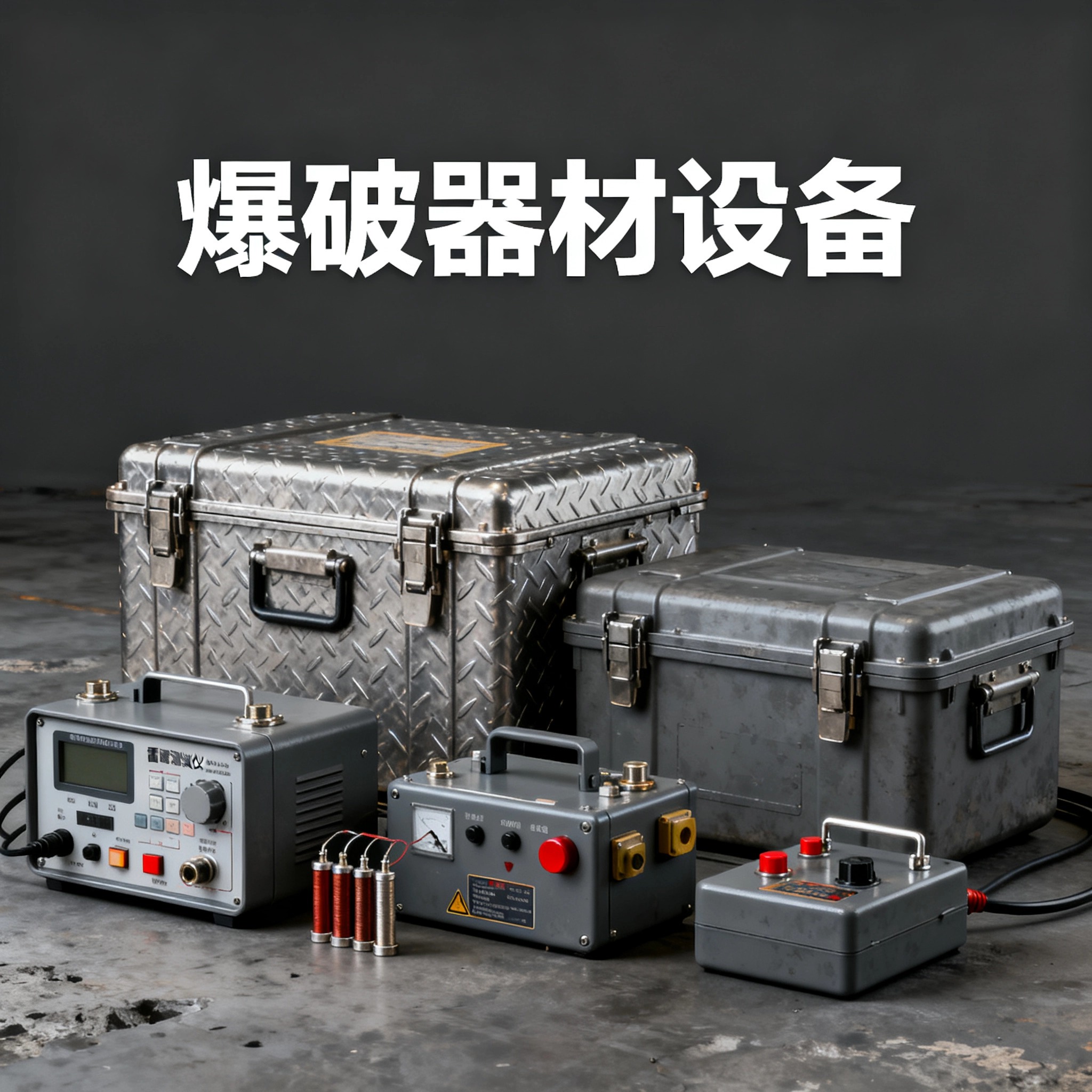 金山屯爆破工程师的“兵器库”：常用器材一册通